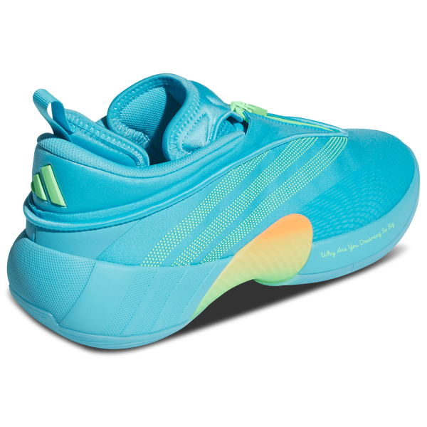 adidas D.O.N. Issue 7 - Men's - Screaming Orange/Bright Cyan/Lucid Lemon - Image 3