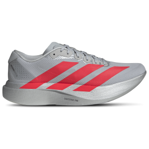 adidas Adizero Evo SL Woven - Men's - Silver Metallic/Lucid Red/Iron Metallic