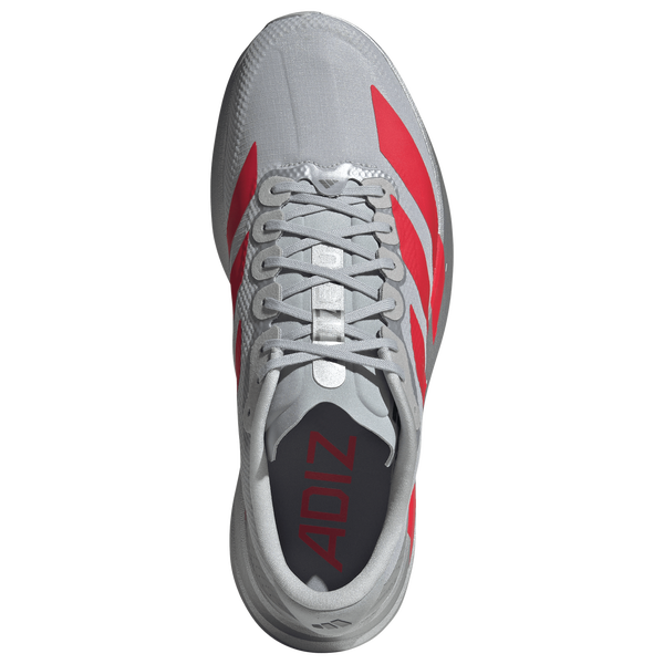 adidas Adizero Evo SL Woven - Men's - Silver Metallic/Lucid Red/Iron Metallic - Image 4