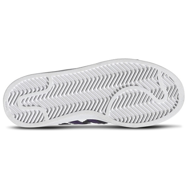 adidas Originals Superstar II - Boys' Grade School - Crystal White/Violet/Footwear White - Image 5