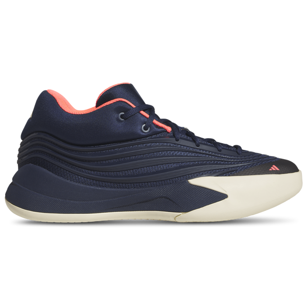 adidas Dame X Basketball - Men's - Night Indigo/Warm Vanilla/Solar Turbo
