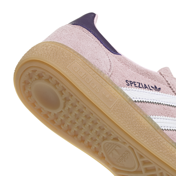 adidas Originals Handball Spezial - Women's - Clear Pink/Footwear White/Violet - Image 6