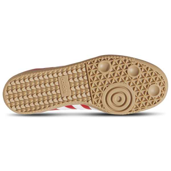 adidas Originals Samba OG - Women's - Gold Metallic/Better Scarlet/Ftwr White - Image 5