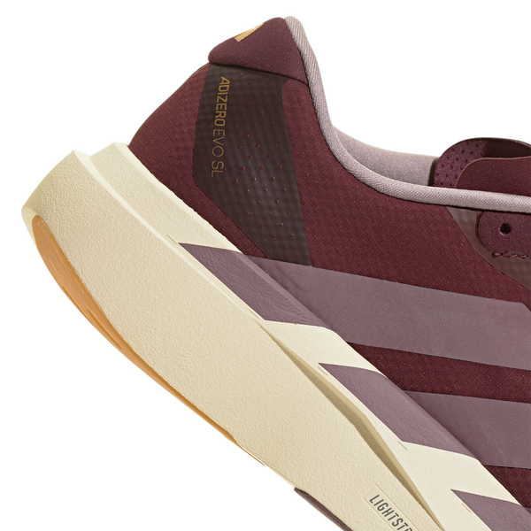 adidas Adizero Evo SL - Men's - Maroon/Shadow Fig/Preloved Fig - Image 7