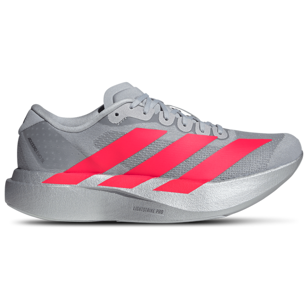 adidas Adizero Evo SL - Women's - Silver Met/Lucid Red/Iron Met