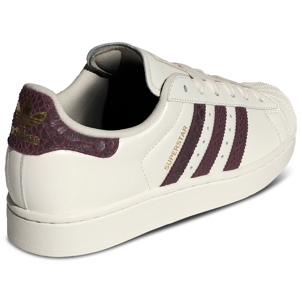 adidas Originals Superstar II - Women's - Gold Met/Off White/Maroon - Image 3