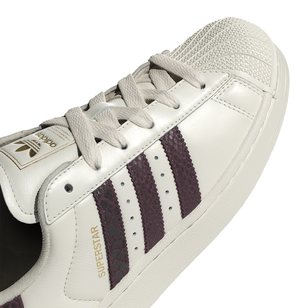 adidas Originals Superstar II - Women's - Gold Met/Off White/Maroon - Image 6