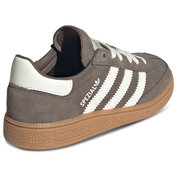 adidas Originals Handball Spezial - Girls' Preschool - Earth Strata/Off White/Gum - Image 3