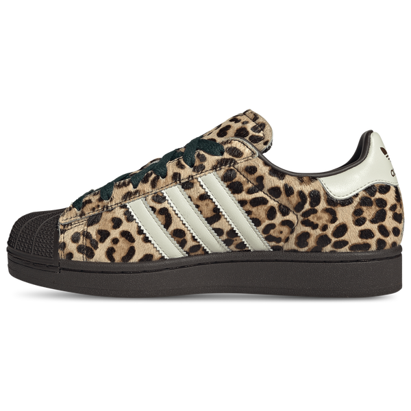 adidas Originals Superstar II - Women's - Gold Met/Ivory/Dark Brown - Image 2