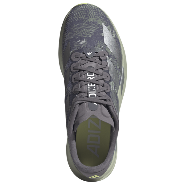 adidas Adizero Evo SL Woven - Men's - Halo Green/Matte Silver/Semi Frozen Lemon - Image 4