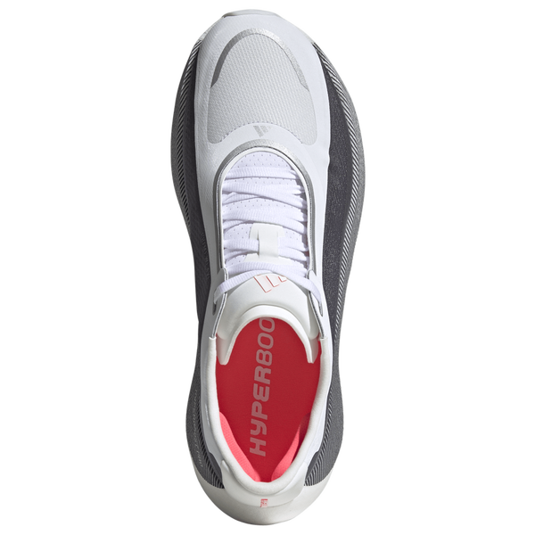adidas Hyperboost Edge - Men's - White/Gray/Red - Image 4