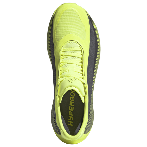 adidas Hyperboost Edge - Men's - Hi Res Yellow/Iron Mtlc/Gray Five - Image 4