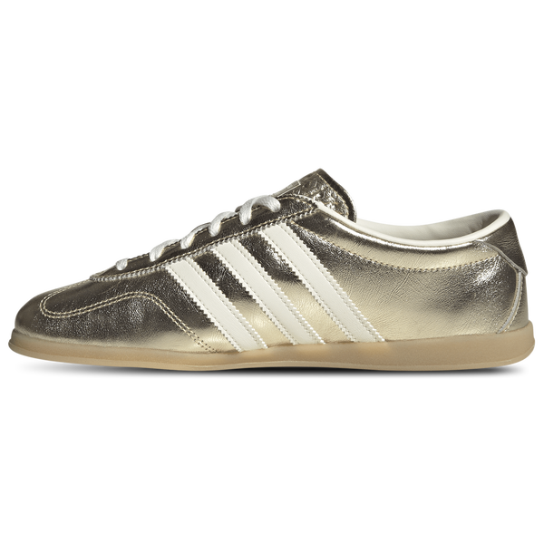 adidas Originals Gazelle Low Pro - Women's - Gold Met/Off White/Gum - Image 2