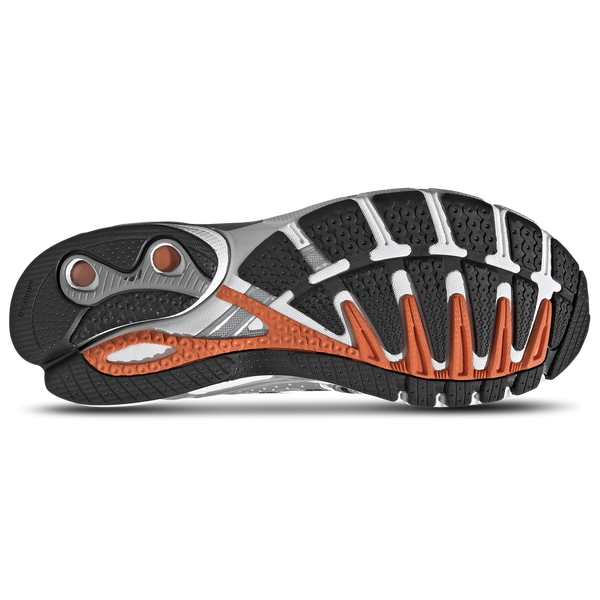 adidas Adistar Control 5 - Men's - Grey/Core Black/Craft Orange - Image 5