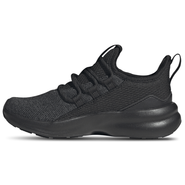 adidas Lite Racer Adapt 8.0 Elastic Lace - Boys' Grade School - Core Black/Core Black/Carbon - Image 2