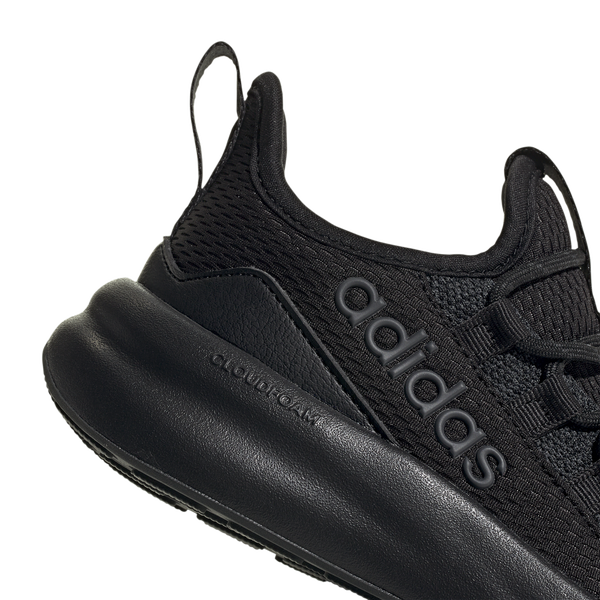 adidas Lite Racer Adapt 8.0 Elastic Lace - Boys' Grade School - Core Black/Core Black/Carbon - Image 7