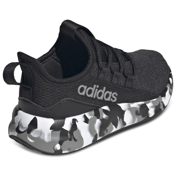 adidas Lite Racer Adapt 8.0 Elastic Lace - Boys' Grade School - Core Black/Grey/Carbon - Image 3