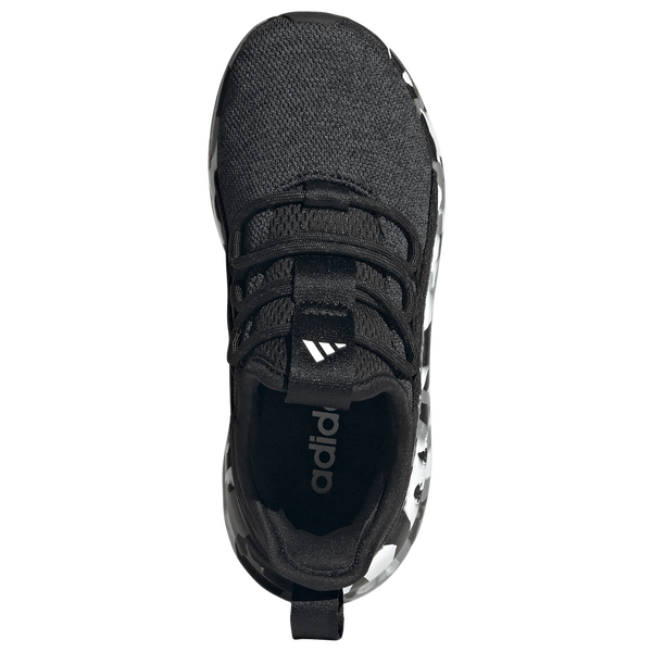 adidas Lite Racer Adapt 8.0 Elastic Lace - Boys' Grade School - Core Black/Grey/Carbon - Image 4
