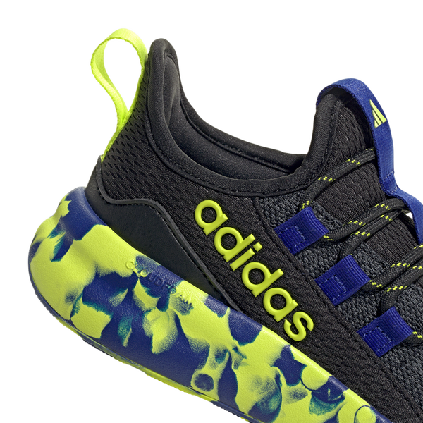 adidas Lite Racer Adapt 8.0 Elastic Lace - Boys' Grade School - Core Black/Solar Slime/Mystery Ink - Image 7