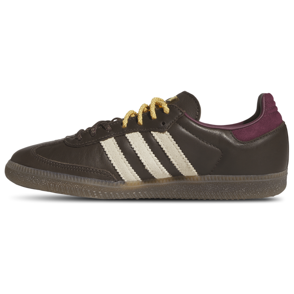 adidas Originals Samba - Women's - Brown/Warm Vanilla/Maroon - Image 2