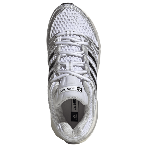 adidas Adistar Control 5 - Boys' Grade School - Grey/Silver Metallic/White - Image 4