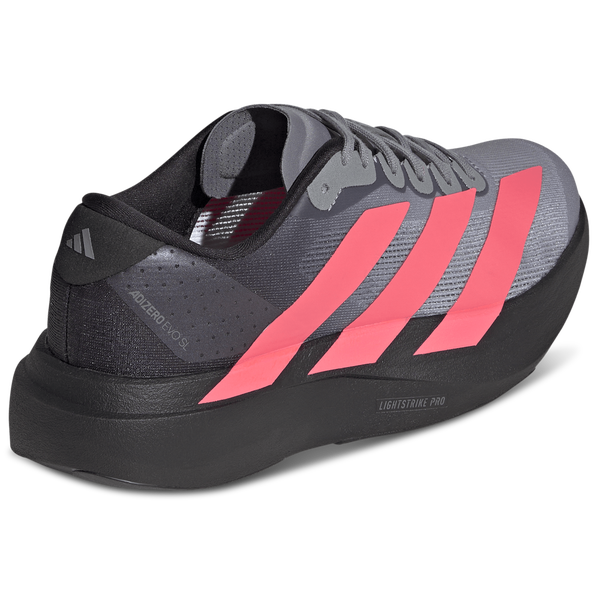 adidas adizero Evo SL Woven - Women's - Core Black/Solar Turbo/Light Onix - Image 3