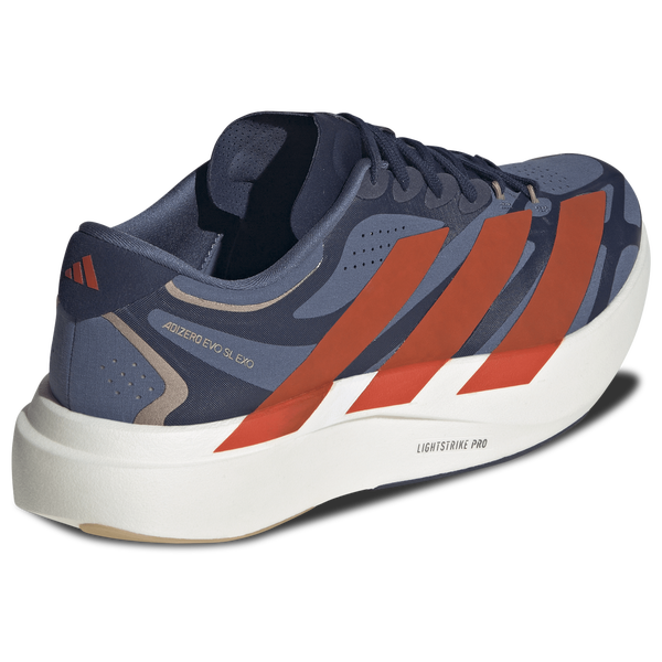 adidas Adizero Evo SL - Men's - Collegiate Orange/Collegiate Navy/Tech Ink - Image 3
