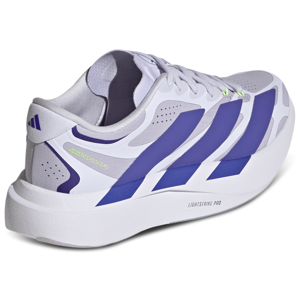 adidas adizero Evo SL Exo - Women's - Silver Dawn/Solar Purple/Frozen Purple - Image 3