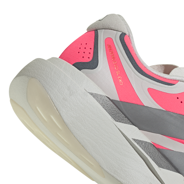 adidas adiZero Evo SL Exo Lightstrikepro - Women's - Iron Metallic/Solar Turbo/Grey - Image 7
