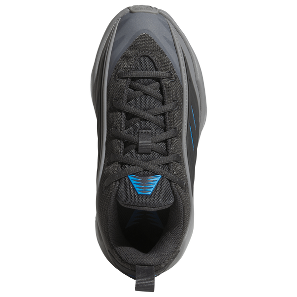 adidas Anthony Edwards Believe That 1 - Boys' Grade School - Carbon/Grey/Lucid Ray Blue - Image 4