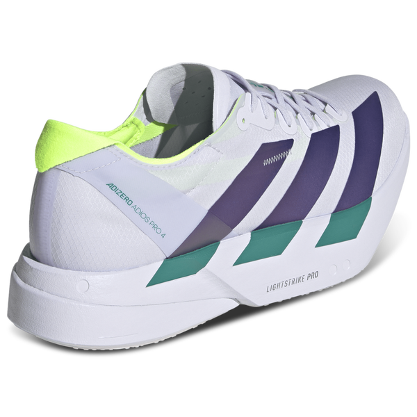 adidas adizero adios Pro 4 - Men's - Frozen Purple/Solar Purple/Signal Green - Image 3