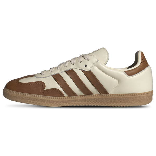 adidas Originals Samba OG - Women's - Wonder White/Dusky Bronze/Gold Metallic - Image 2