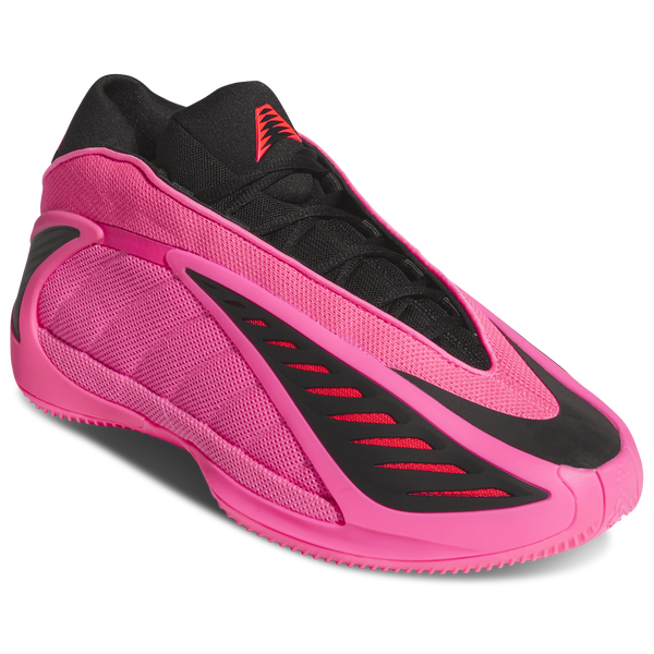adidas Anthony Edwards 2 - Men's - Lucid Pink/Core Black/Lucid Red - Image 6