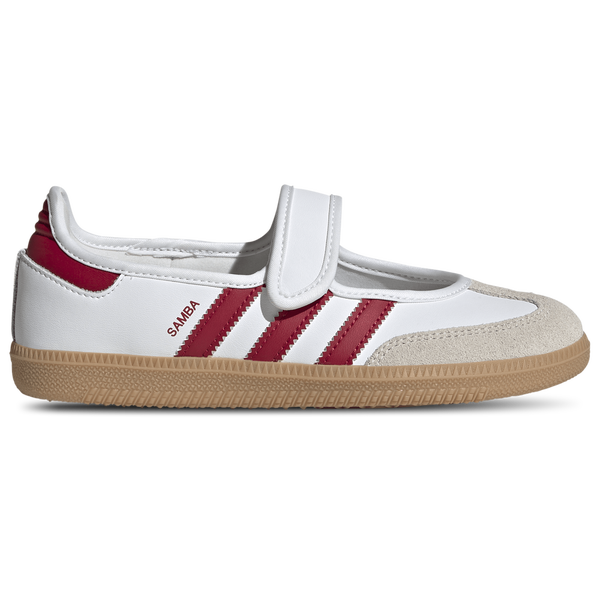 adidas Originals Samba Mary Jane - Girls' Grade School - Gum/Team Victory Red/Footwear White