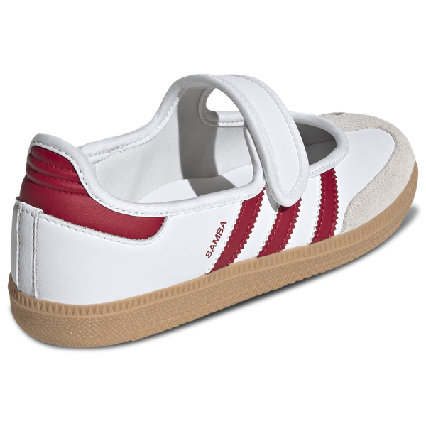 adidas Originals Samba Mary Jane - Girls' Grade School - Gum/Team Victory Red/Footwear White - Image 3