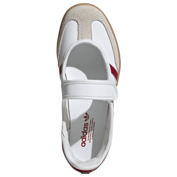 adidas Originals Samba Mary Jane - Girls' Grade School - Gum/Team Victory Red/Footwear White - Image 4