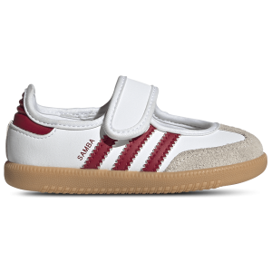 adidas Originals Samba Jane - Girls' Toddler - Footwear White/Team Victory Red/Gum