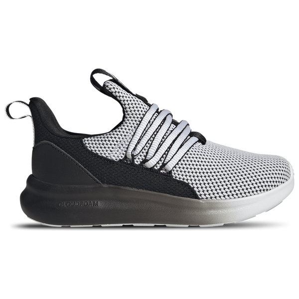 adidas Lite Racer Adapt 7.0 Elastic Lace Wide - Boys' Grade School - Core Black/Footwear White/Footwear White