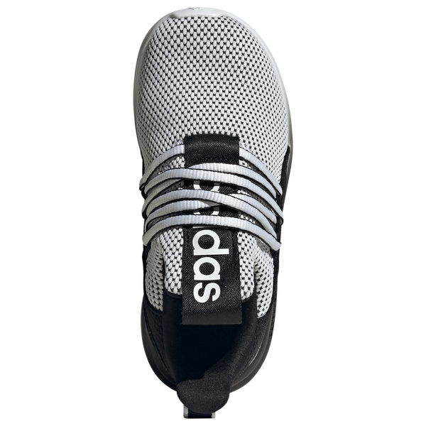 adidas Lite Racer Adapt 7.0 Elastic Lace Wide - Boys' Grade School - Core Black/Footwear White/Footwear White - Image 4