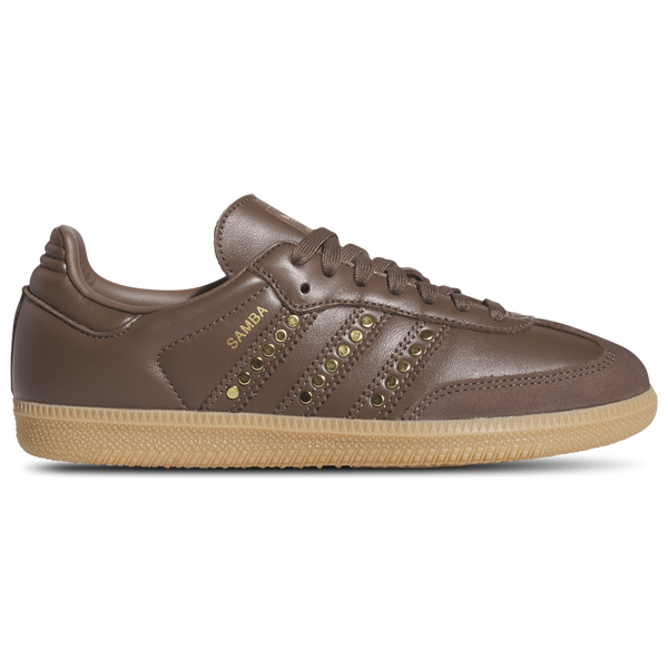 adidas Originals Samba OG - Women's - Earth Strata/Gold Metallic/Earth Strata