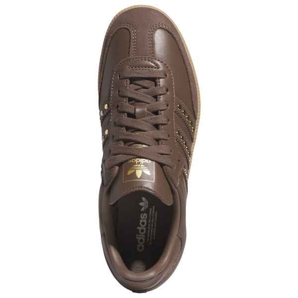adidas Originals Samba OG - Women's - Earth Strata/Gold Metallic/Earth Strata - Image 4