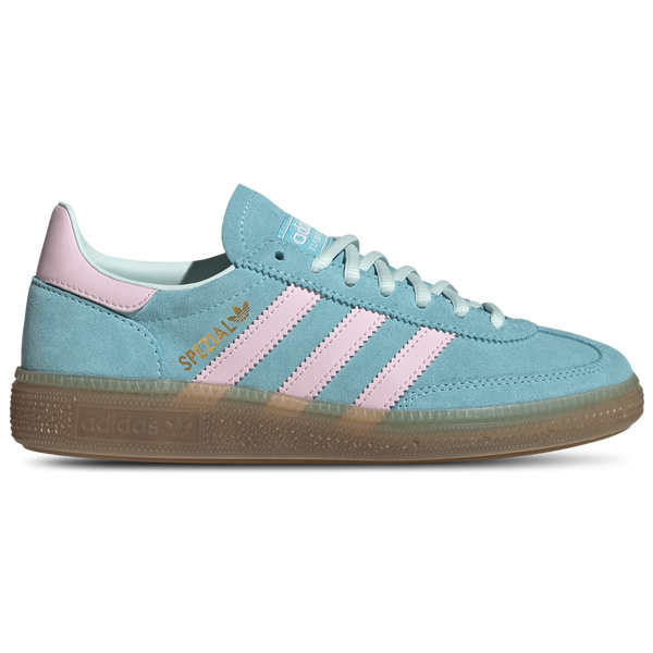 adidas Originals Handball Spezial - Girls' Grade School - Pulse Aqua/Clear Pink/Gum