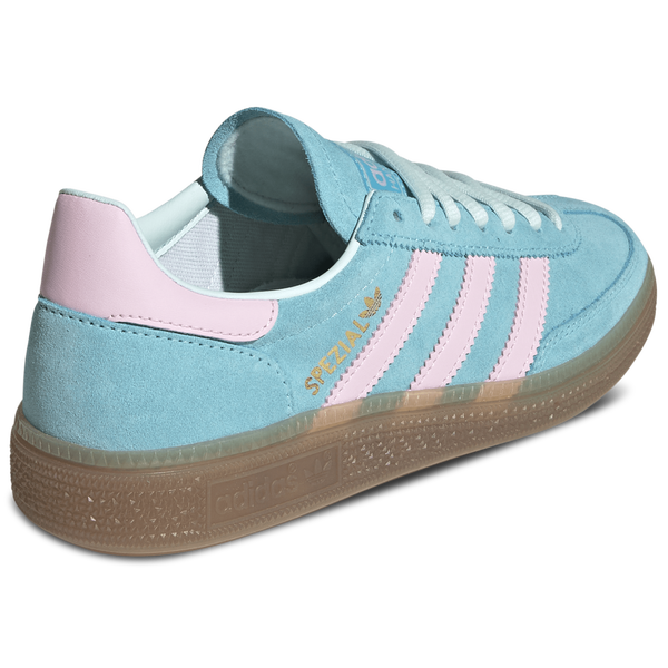 adidas Originals Handball Spezial - Girls' Grade School - Pulse Aqua/Clear Pink/Gum - Image 3