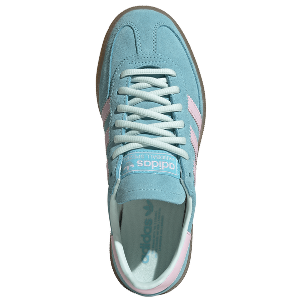 adidas Originals Handball Spezial - Girls' Grade School - Pulse Aqua/Clear Pink/Gum - Image 4