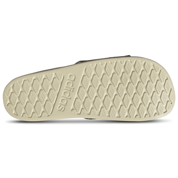 adidas adilette Comfort 2.0 Slides - Men's - Crystal Linen/Crystal Linen/Core Black - Image 5