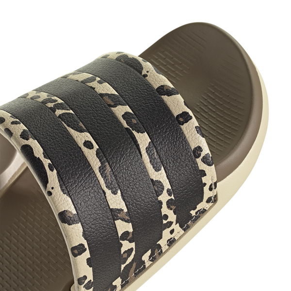 adidas adilette Comfort 2.0 Slides - Men's - Crystal Linen/Crystal Linen/Core Black - Image 7