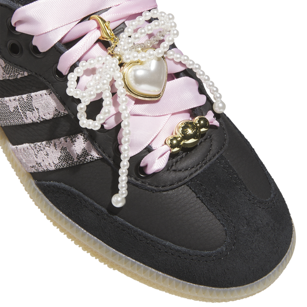 adidas Originals Samba - Women's - Black/Pink - Image 7