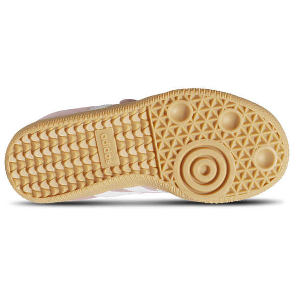 adidas Samba Jane Satin - Girls' Preschool - Wonder Mauve/Footwear White/Gum - Image 5