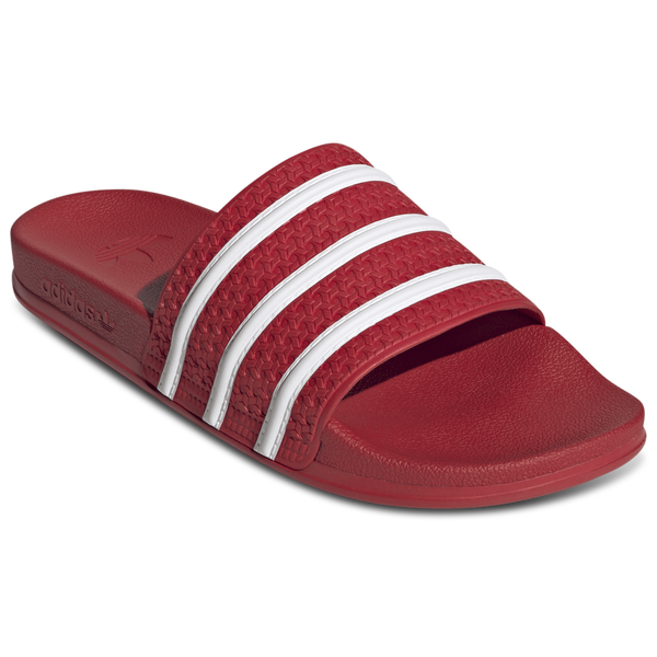 adidas Adilette OG Comfort - Men's - Red/White - Image 3