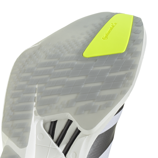 adidas adizero adios Pro 4 - Men's - White/Iron Metallic/Solar Yellow - Image 7
